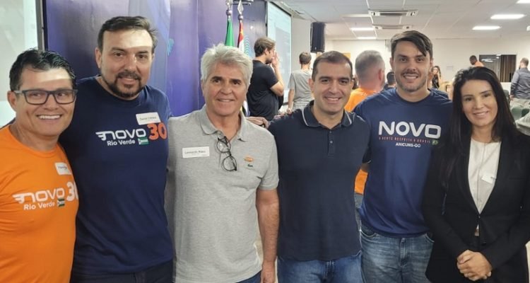 Novo treina pré-candidatos a prefeitos no estado de Goiás