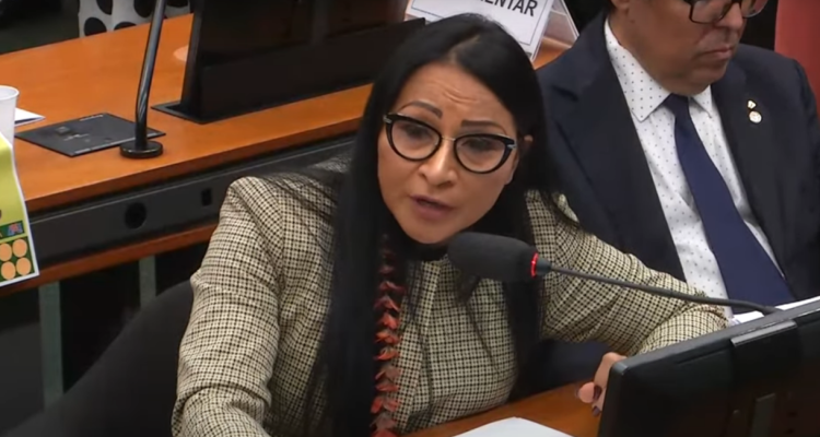 A deputada federal Silvia Waiãpi (PL-AP)