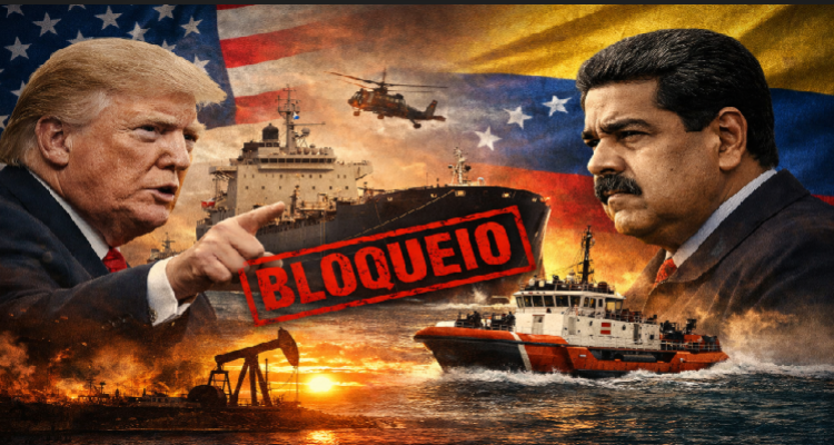 Trump Ordena Bloqueio Total a Petroleiros Sancionados da Venezuela