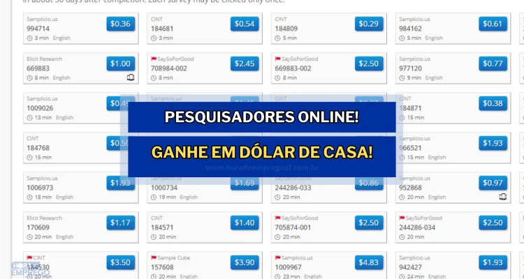 Saiba como ganhar em Dólar diretamente de Casa com o programa ySense!